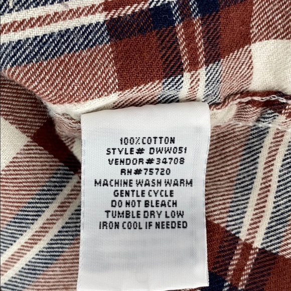 Depart West from Buckle Flannel shirt - Picture 6 of 7